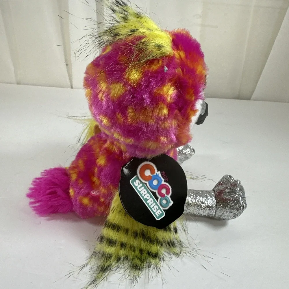 Zuru‎ Coco Surprise Plush Neon Fliss Flamingo Bird Stuffed Animal W/ Tags